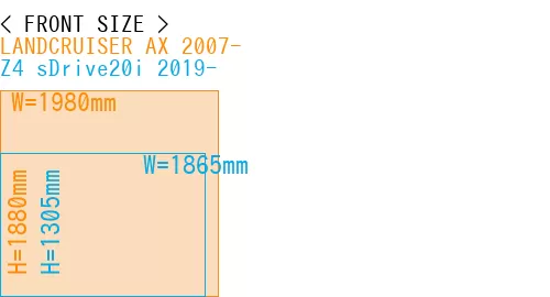 #LANDCRUISER AX 2007- + Z4 sDrive20i 2019-
